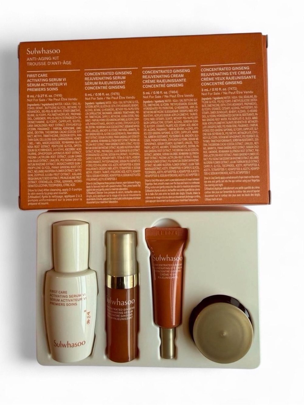 Sulwhasoo Women’s Anti-Aging Serum & Treatment Set - Korean Skincare - Picture 3 of 4